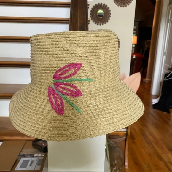 Laundry by Shelly Segal Embroidered Sun Hat main image 4